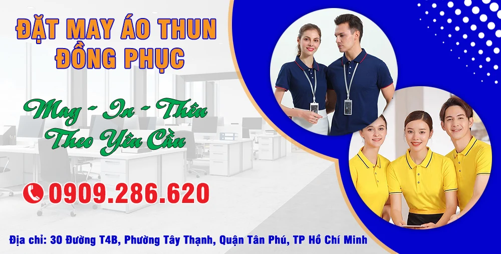 Đặt may áo thun đồng phục